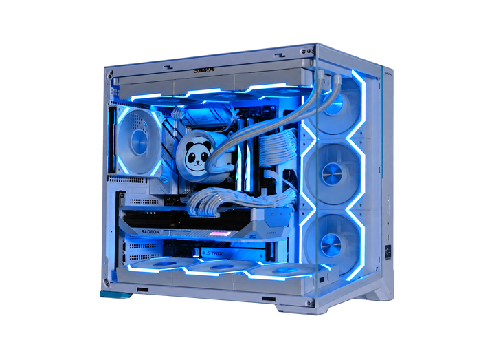 Polar Bear gaming PC by PandaPCs
