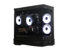 The Cub gaming PC by PandaPCs — RTX 5060 and Ryzen 5 build, front view