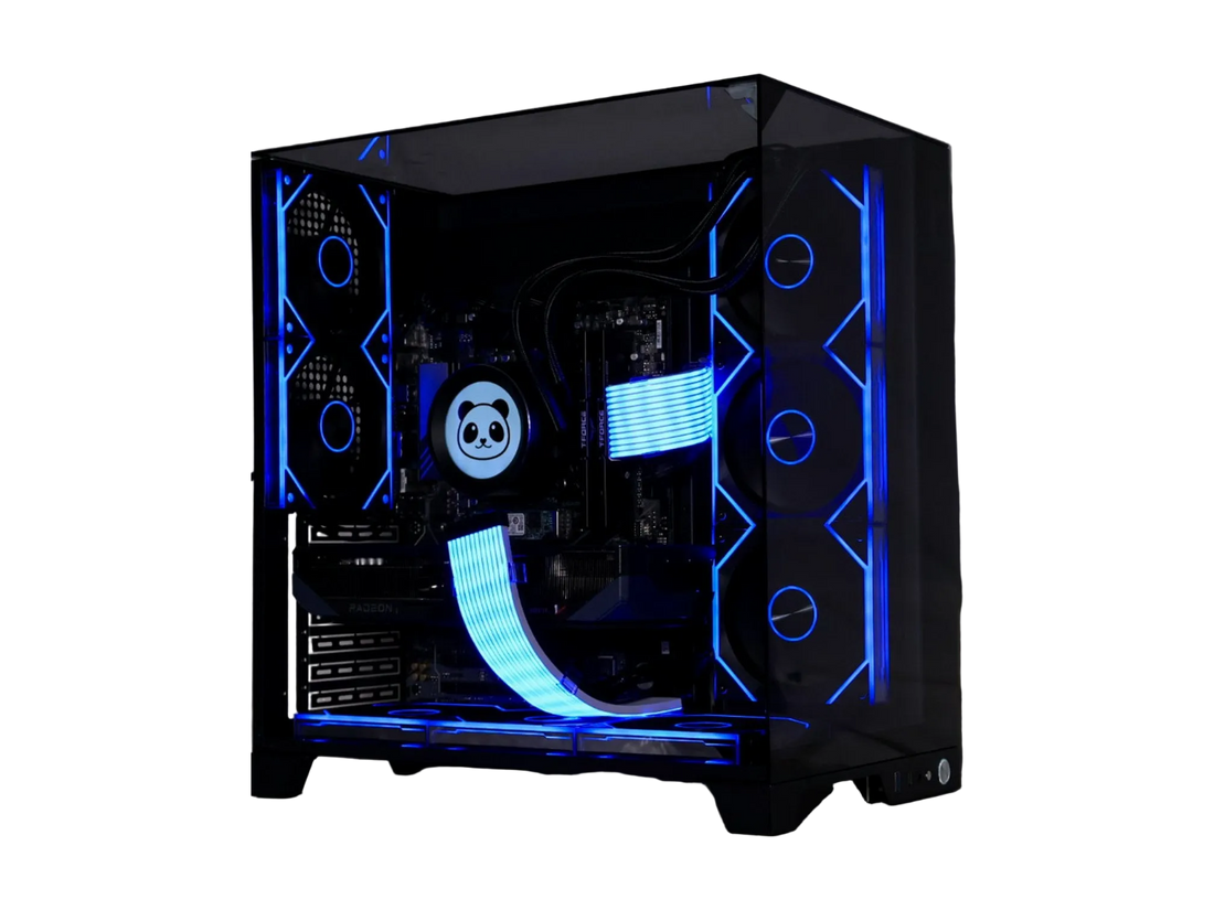 The Kodiak gaming PC by PandaPCs, RX 9070 XT and Ryzen 7 7800X3D build
